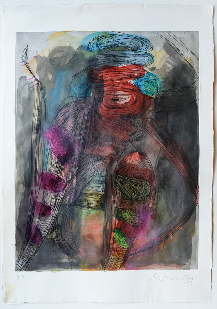 Etchings and Overpainted Etchings